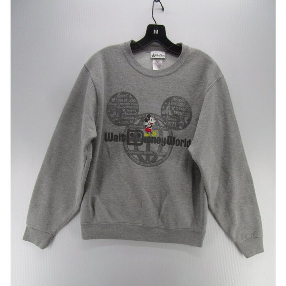 Disney Sweatshirt Small Y2K Mickey Mouse Graphic Parks Unisex Adult * - Picture 1 of 11